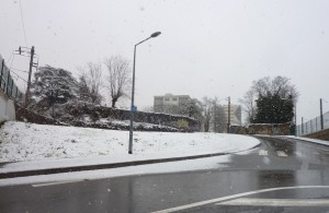 Rue du Chasnot neige le 7 mars 2017