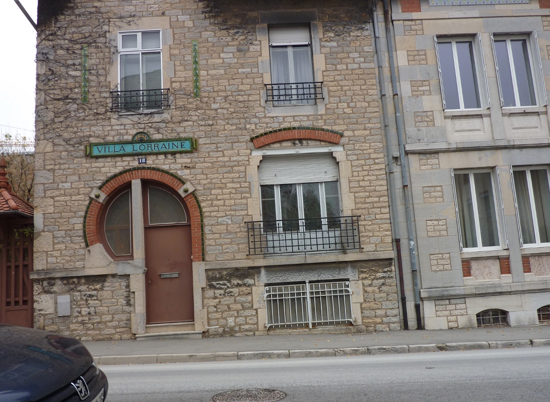 Villa Lorraine rue de Vittel