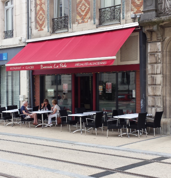 Restaurant brasserie La Perle Avenue Carnot