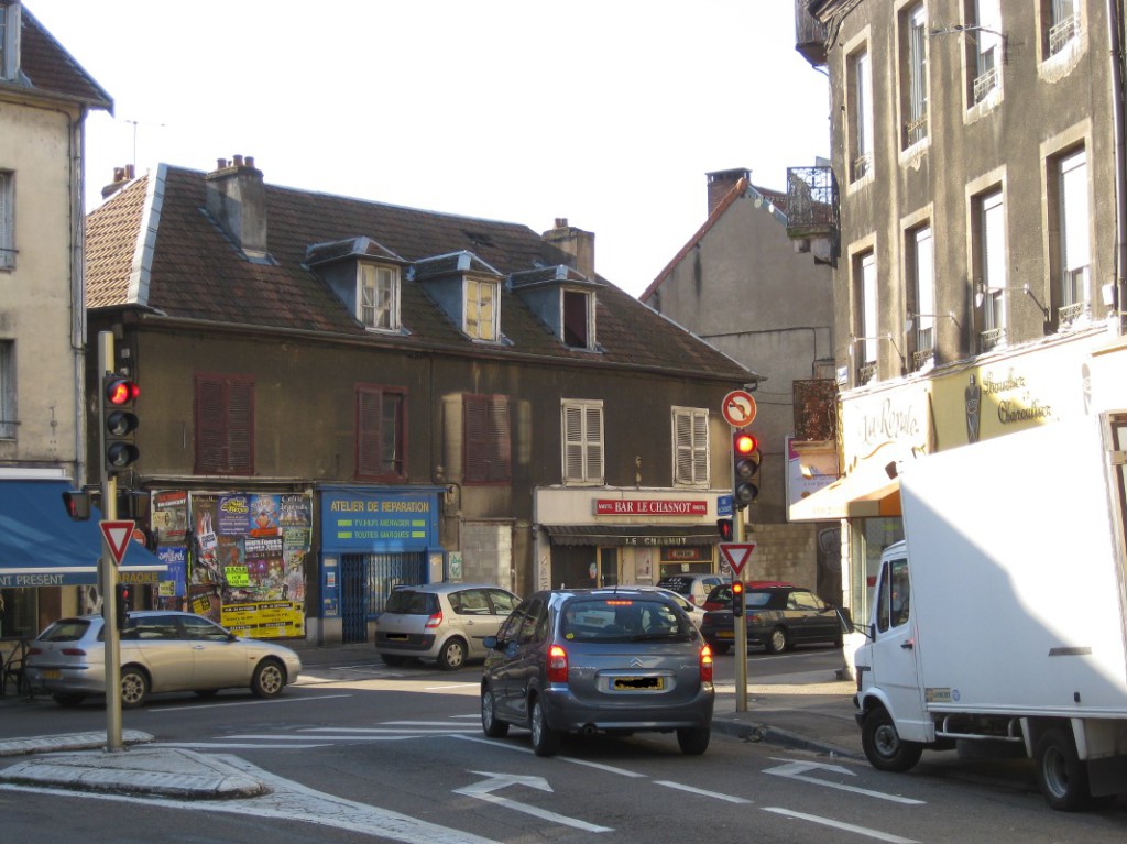 Rue de Belfort Rambaud en octobre 2008