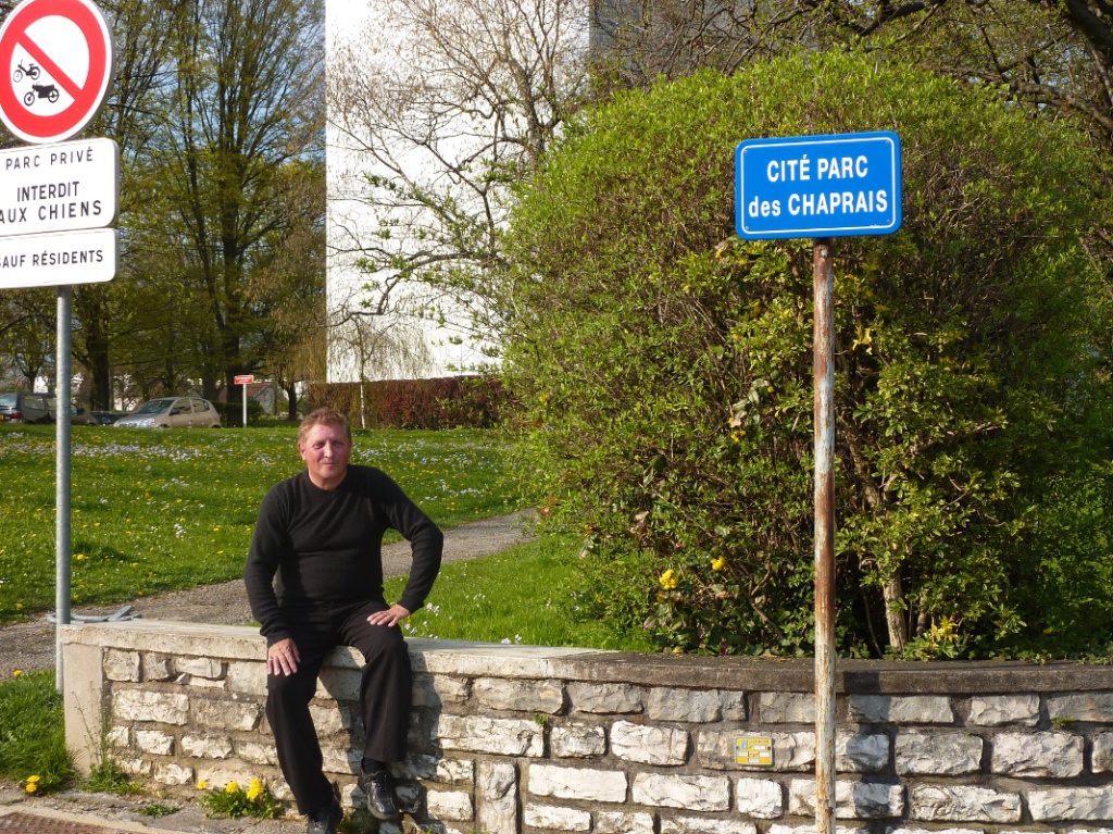 Denis Arbey gardien de la Cité Parc des Chaprais