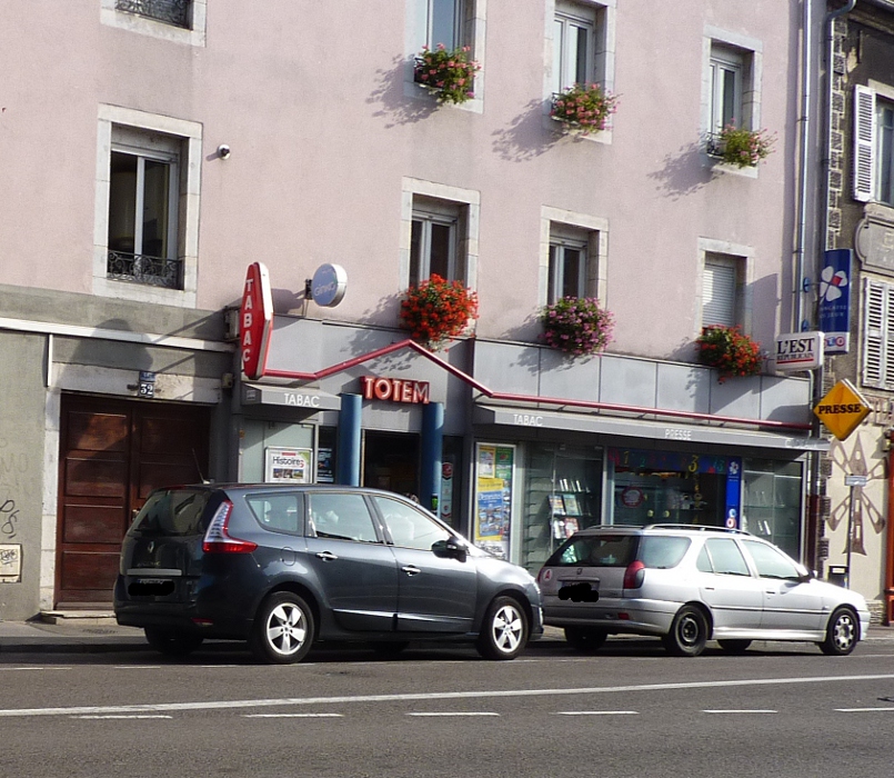 Bureau de tabac presse le Totem rue de Belfort