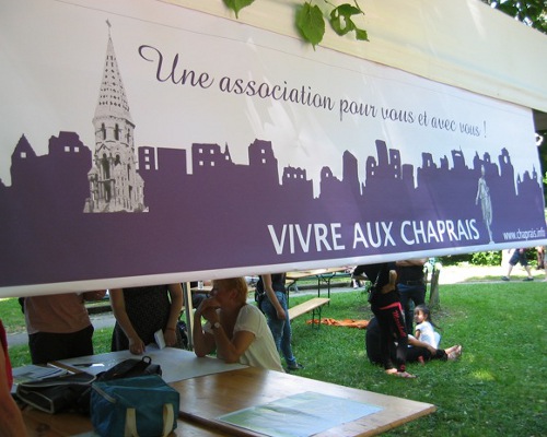 Vivre aux Chaprais stand