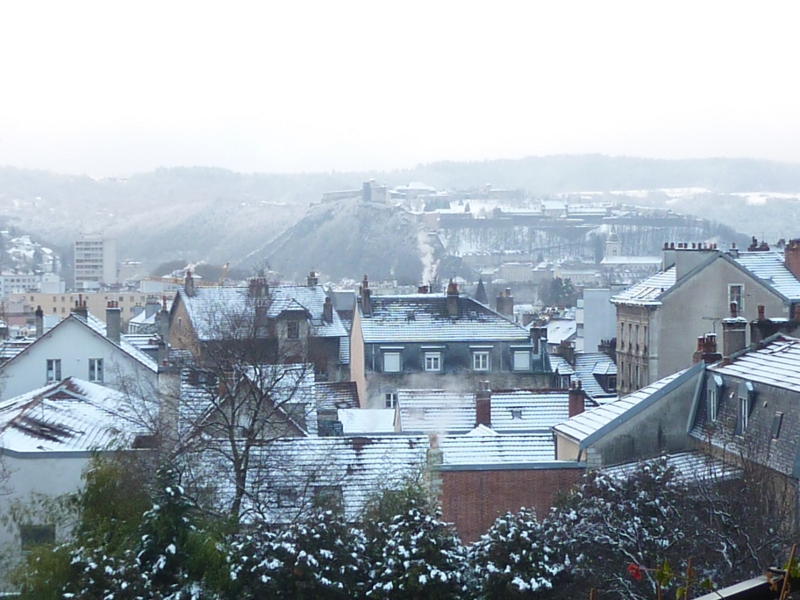 hiver aux Chaprais neige le 16 janvier 2016
