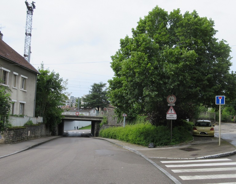 voie inondable Chasnot