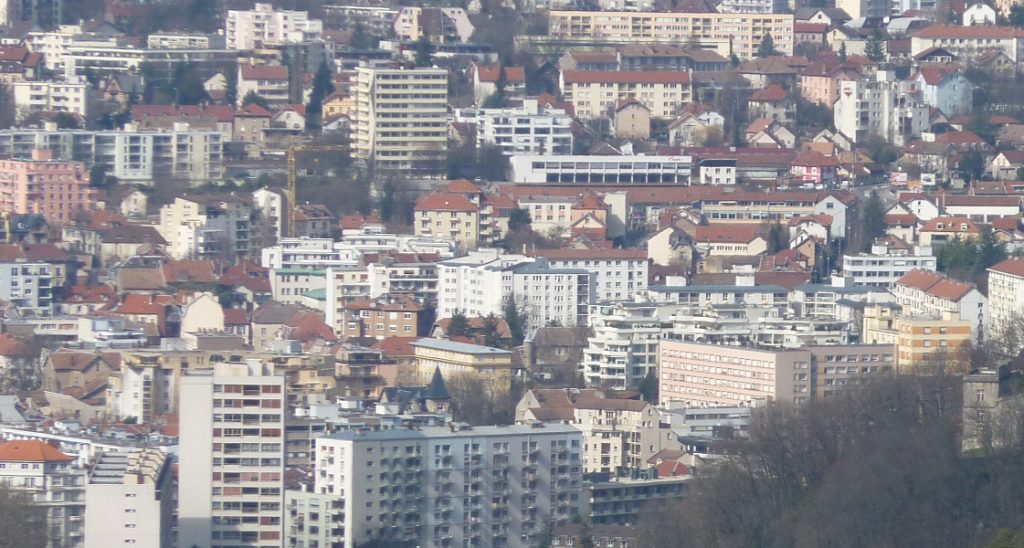 Chaprais Mouillère vu de la Chapelle des buis