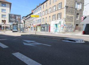 rue de Belfort vide lundi 25 mai 20