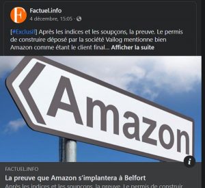 Amazon sur Factuel