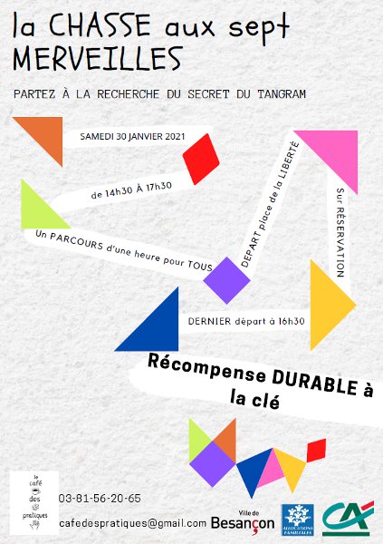 Café des pratiques chasse tangram