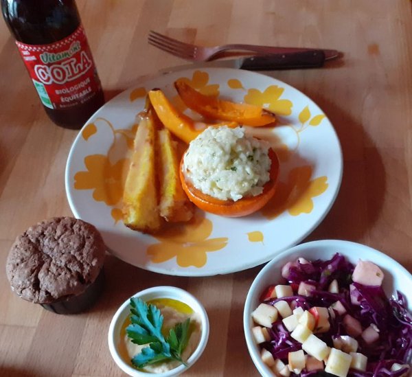 plat à emporter Café des Pratiques