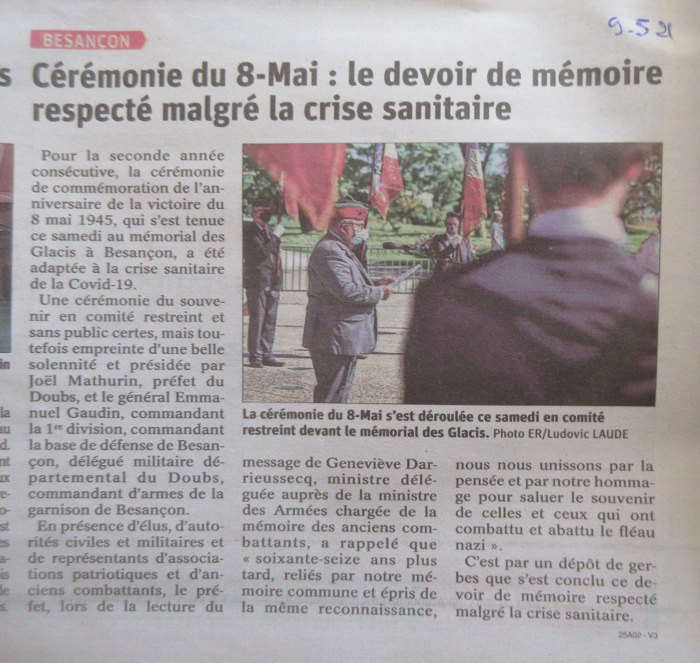 Est 9/5/21 cérémonie