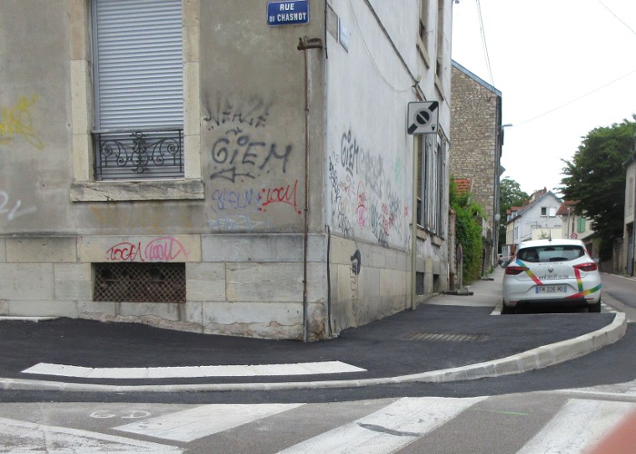 Trottoir Rotonde Chasnot 7/21