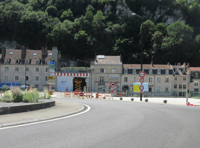Tunnel sous la Citadelle fermé