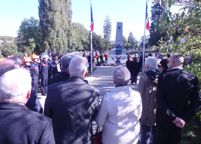 Champ Bruley fin de cérémonie