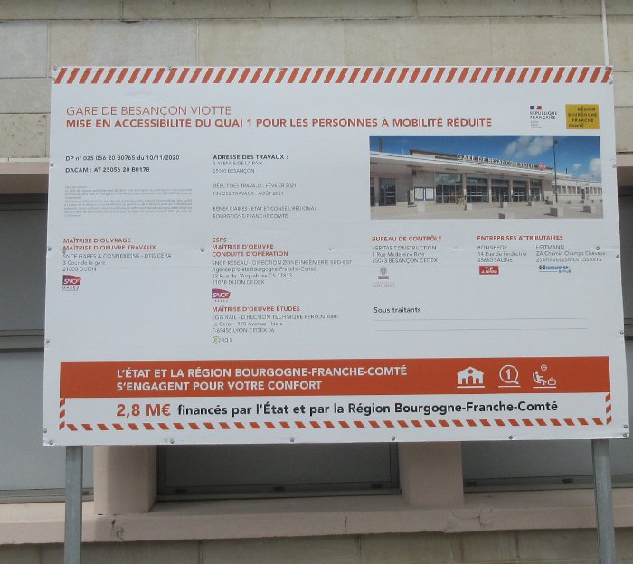 gare Viotte accessibilité 