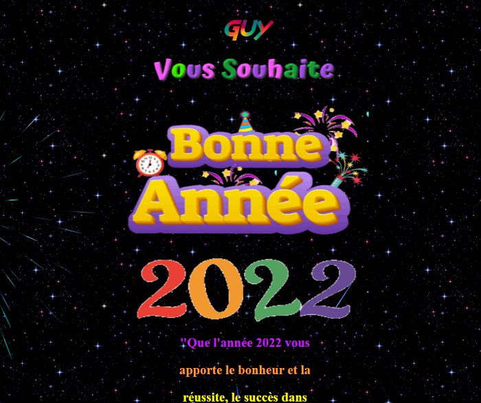 voeux 2022