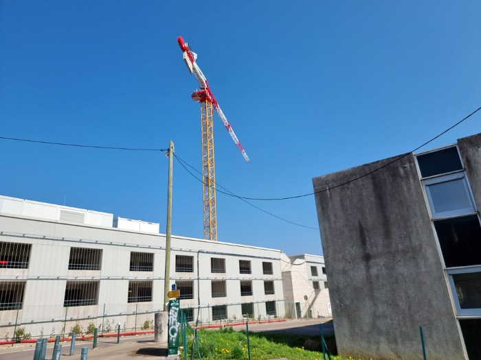 2° grue depuis la rue du Balcon