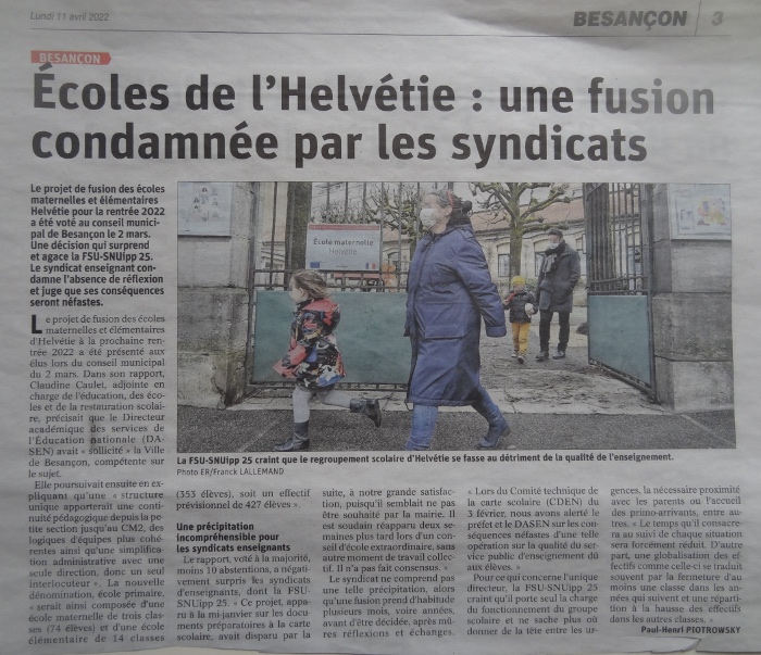 Est 11/4/22 Helvétie