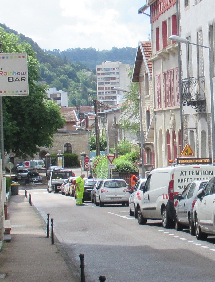 marquage rue de la Liberté