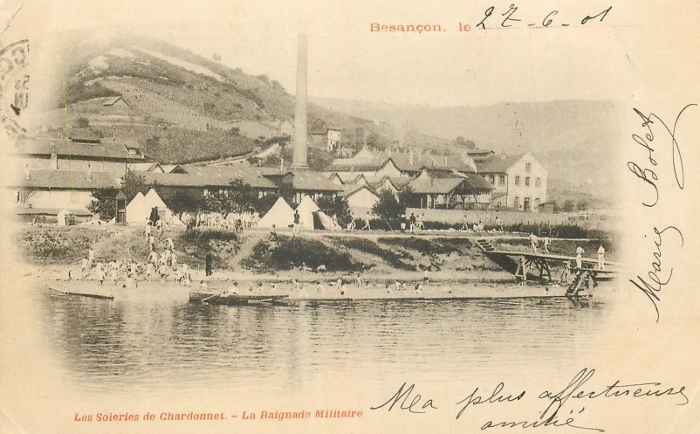 baignade militaire aux Prés de Vaux