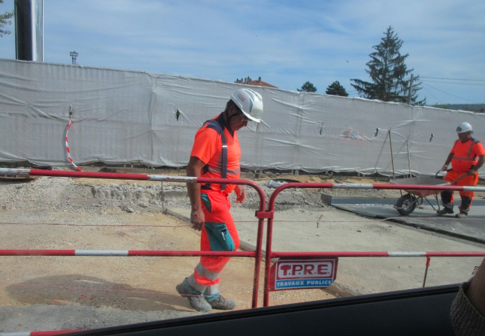 Pont des Cras travaux