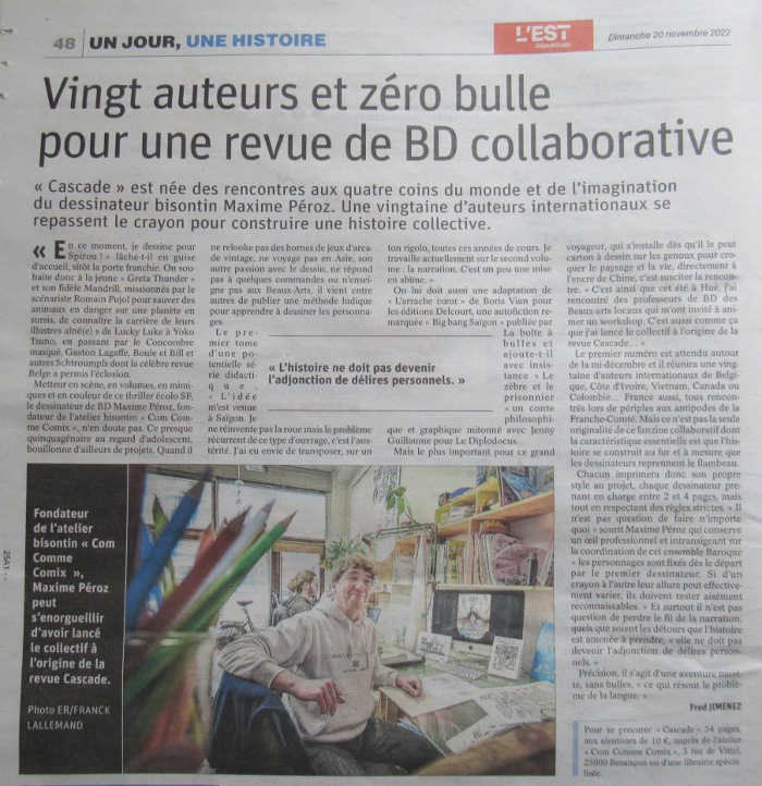 Est 20/11/22 BD Maxime Péroz