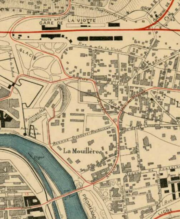plan de 1896 Denfert Rochereau