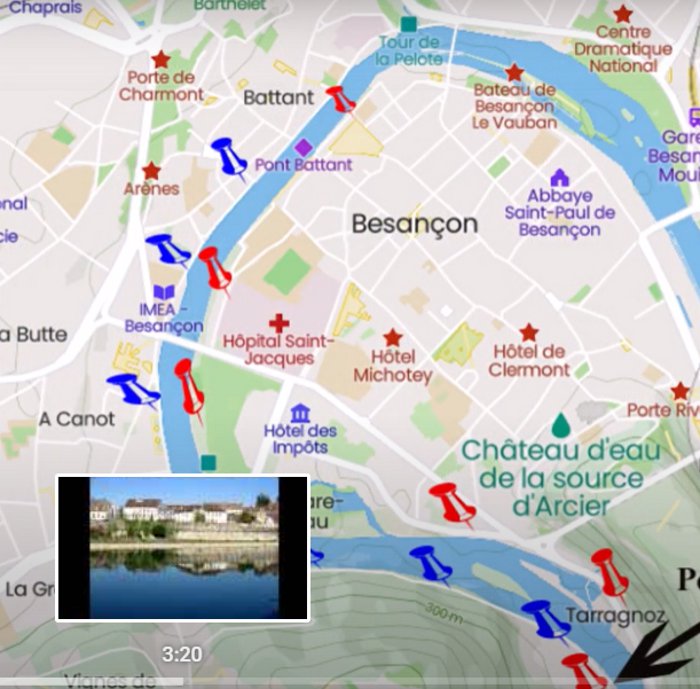 trajet video Mazagran