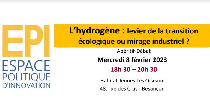 l'hydrogène en débat à l'EPI