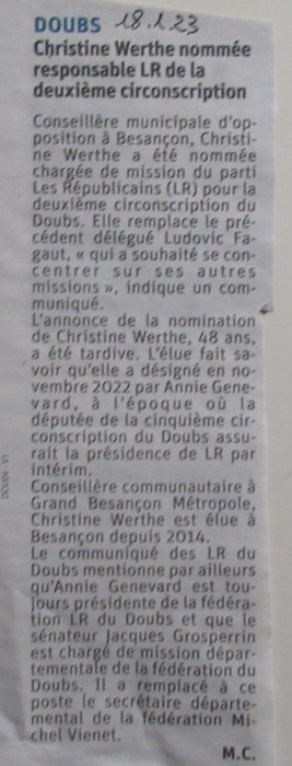 Est 18/1/23 Christine Werthe
