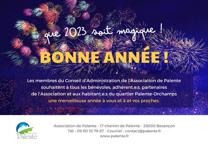 Voeux asso Palente