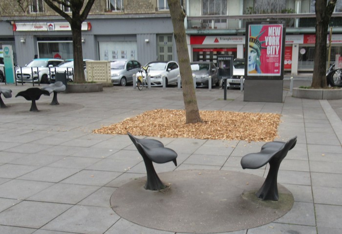place Flore carré et rond