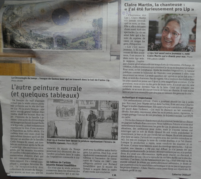 L'Est juin 2023 Lip Gaudillière