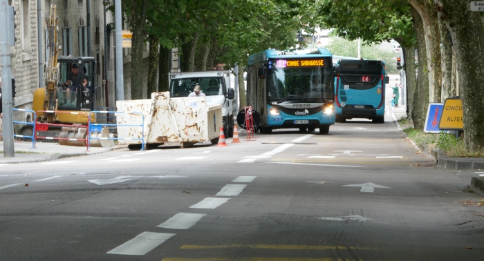 avenue Denfert travaux