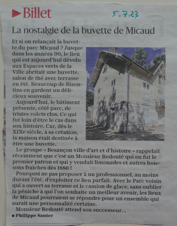 Est 5/7/23 Micaud