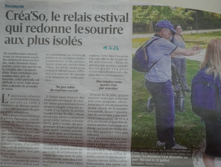Est 19/7/23 Créaso