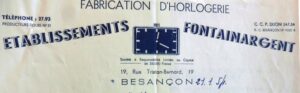 horlogerie Fontainargent rue Tristan Bernard
