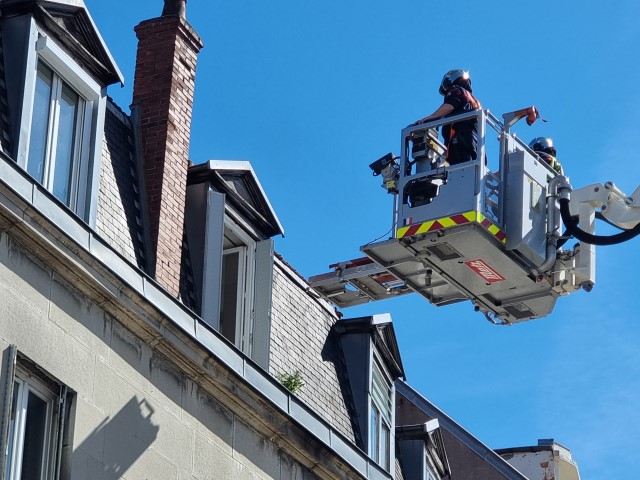 sauvetage avec nacelle