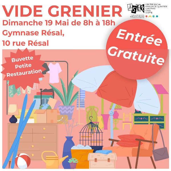 vide grenier asep 19 mai 24