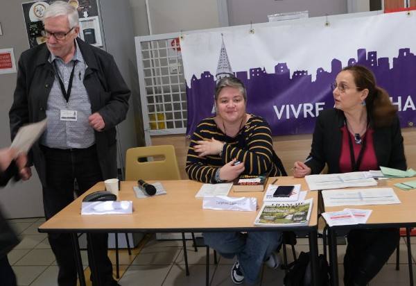 Vivre aux Chaprais Claude, Julie et Delphine GP