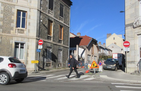 travaux rue Fourier