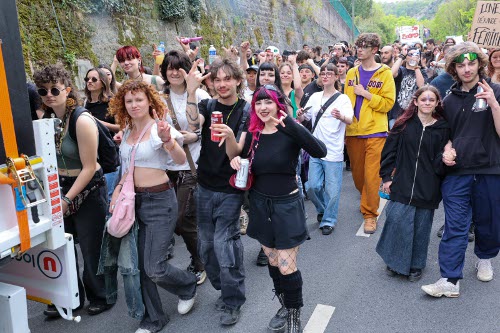 manif techno