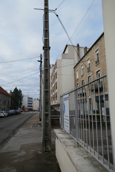 poteau rue de Belfort Picard