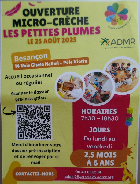 micro crèche ADMR