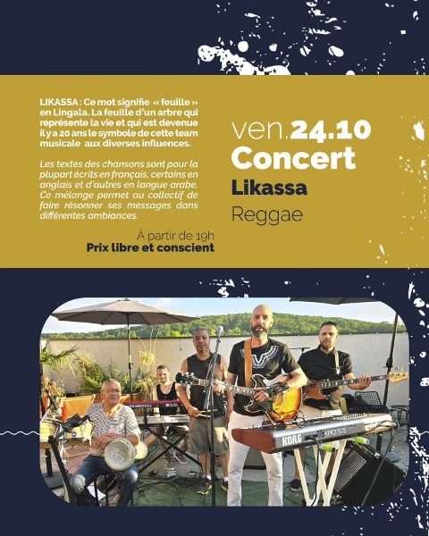 concert reggae Cantine