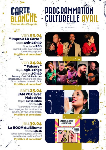 programme culturel La Carte