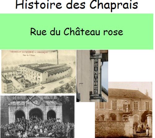 histoire Château rose
