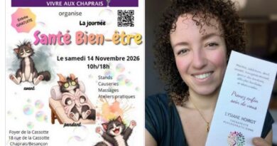 Lysiane Noirot à la Journée Santé Bien être