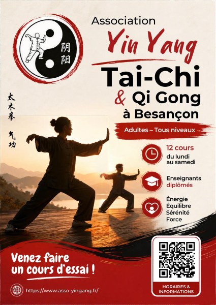 Tai Chi et Qi Gong avec association Yin Yang
